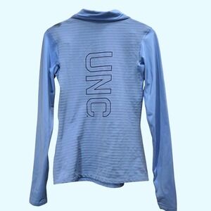 Nike UNC Tarheels Dri-FIT Half Zip‎ Pullover Jacket Carolina Blue Womens Medium
